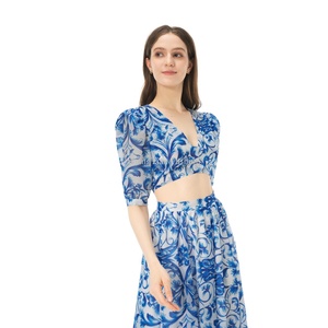 Vestido Estampado Estilo 2025, Vestido Largo Informal de Cintura Alta para Mujer, Vestidos Maxi Holgados y Cómodos con Cuello en V Profundo, Conjunto Femenino - Product Image 3