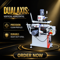 Machine de fraisage à double tête 2,4 kW pour profilés aluminium, verticale et horizontale, pour fenêtres et portes