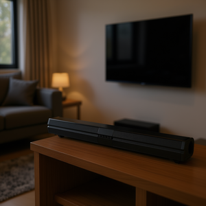 Barra de Sonido de 32 Pulgadas, Sistema de Altavoces Bluetooth 2.0 para Smart TV, Audio Compacto para el Hogar con Control Remoto - Product Image 2