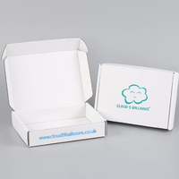 Caja de Cartón Corrugado Kraft Reciclado Ecológico, Suministro de Fábrica, Caja de Regalo con Logotipo Personalizado para Envío de Productos en Línea