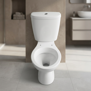 Premium Grade Washdown Ceramic Two Piece Water Closet Sleek High Quality Bathroom Toilet WC Set - Product Image 4