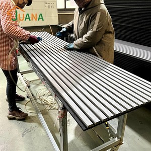 Panneau Mural Acoustique à Lattes en Bois Insonorisant pour Studio d'Enregistrement et Décoration Intérieure - Product Image 5