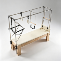 Table de trapèze Cadillac en bois d'hévéa pour Pilates, équipement d'exercice, fitness, vente en gros OEM