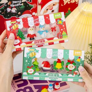Borrador de Lápiz Creativo con Diseño de Dibujos Animados X920, Material Escolar, Regalos Promocionales de Navidad y Año Nuevo - Product Image 4