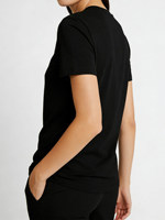 Kaus Asli Road Shanghai Peking Opera Hip Hop 119 Youth All-Cotton O-Neck Cetak Huruf Depan Kasual Uniseks Lengan Pendek