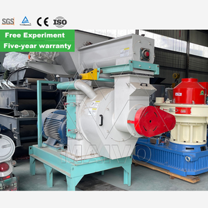 เครื่องอัดเม็ดไม้0.8-1ตัน/ชม. เครื่องปั๊มน้ำมันจากแคนาดา - Product Image 2