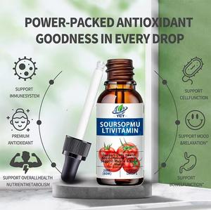 Suplemen cair Premium untuk Soursop gravviola Liquid Drop Healthcare suplemen untuk dewasa anak usia tertentu - Product Image 3