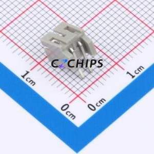 S2B-PH-KL(LF)(SN) Wire-to-Board Pin Header Bent Lead Through Hole,P=2mm Connector 1x2P 2mm Right Angle Insert PH - Product Image 2