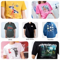 Imprimante DTG A3/A2 avec tête Epson I1600 (5 couleurs) - Machine d'impression directe sur vêtement pour T-shirts et sweats à capuche avec circulation automatique de l'encre blanche