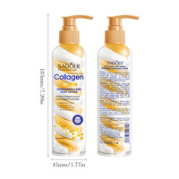 Lotion corporelle au collagène SADOER, raffermissante, anti-âge, texture guimauve, hydratante, peau lisse et douce