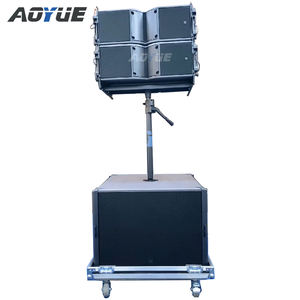 Sistema de subwoofer dual de 8 pulgadas/18 pulgadas, altavoz para fiestas, altavoces profesionales de alta fidelidad, altavoces de arreglo lineal, altavoces de pie. - Product Image 1