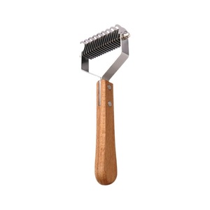 Pettine Ecologico Amor per Cani di Taglia Grande in Legno per Pelo Dorato Accessori per Teddy - Product Image 5