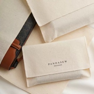 ซองเก็บฝุ่นทำจากผ้าฝ้ายออร์แกนิคแฟชั่นใหม่ออกแบบได้เองมีโลโก้และขนาด - Product Image 2