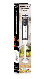 Venta caliente sokany1727 palo agitador para el hogar portátil comida fruta y verdura trituración hielo cocina palo <span class=keywords><strong>trituradora</strong></span> de acero inoxidable - Product Image 4