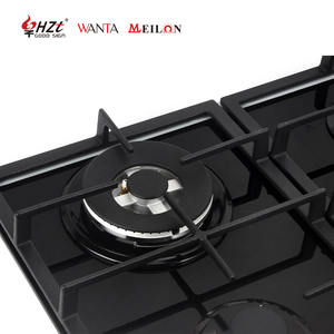 Estufa de Gas Natural Profesional para Cocina, Fabricada por Expertos, con 4 Quemadores, Estufa de Gas LPG con Cubierta de Vidrio - Product Image 5