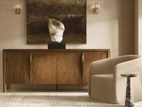 Meuble de style européen, luxe, artisanat antique, buffet, table console en bois naturel