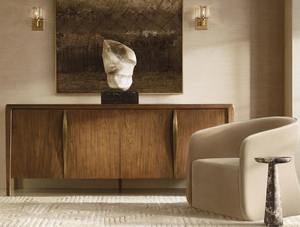 Meuble <span class=keywords><strong>de</strong></span> style européen, luxe, artisanat antique, buffet, table console en bois naturel - Product Image 4