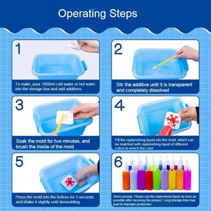 Kit <span class=keywords><strong>de</strong></span> Cuentas <span class=keywords><strong>de</strong></span> <span class=keywords><strong>Agua</strong></span> Mágicas para Manualidades, 6 Colores, Nuevo, 2026 - Product Image 3