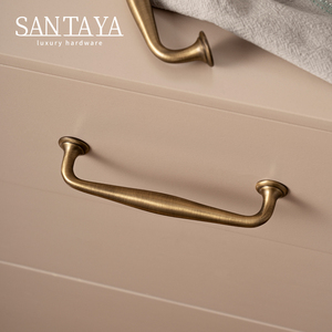 <span class=keywords><strong>Antique</strong></span> Brass Đồ Nội Thất Xử Lý Và Knobs Bronze Tủ Quần Áo Kéo Tủ Cửa Knob Retro Brass Tủ Bếp Phần Cứng - Product Image 5