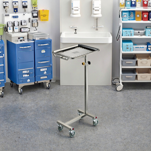 Surgical Instrument <strong>Trolley</strong> with One Shelf Medical Equipment Operating <strong>Dressing</strong> <strong>Trolley</strong> Stainless Steel Cart for Hospital - Product Image 1