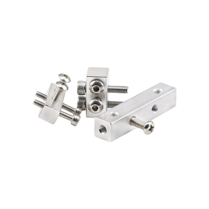 Écrous hexagonaux en aluminium et acier inoxydable M3 M4 M6, écrous rectangulaires en acier au carbone, connecteurs <span class=keywords><strong>pour</strong></span> assemblage de robots - Product Image 4
