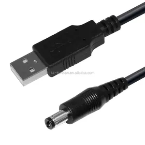 5 V 2A USB 2.0 A Male naar DC 5.5 2.1mm 5 Volt DC Barrel Jack Power Kabel