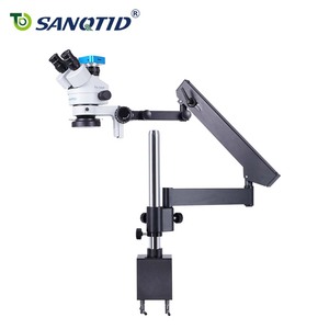 SANQTID 7X 4.5X 工業用ビデオデジタル顕微鏡 ズーム顕微鏡 連続光学顕微鏡 研究室検査用 - Product Image 1