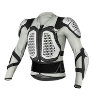 Protection de motocross respirante en maille, coque alvéolée ventilée, résistante aux impacts CE Niveau 2, réglage rapide, idéale pour l'été