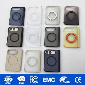 Étui de téléphone OEM/ODM pour iPhone Fold 18 Ultra, étui magnétique transparent ultra-fin N52 avec protection anti-jaunissement - Product Image 3