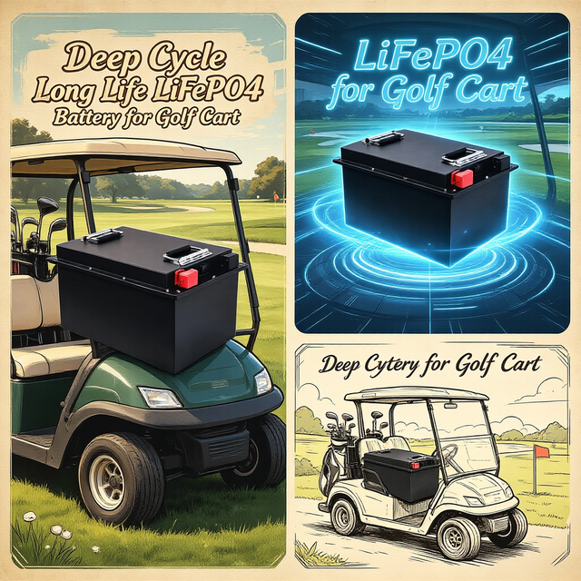 OEM Custom Wholesale 36V 200Ah Large Capacity Deep Cycle LiFePO4 Battery for Solar RV Golf Cart