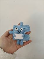 Emotionele gehaakte sleutelhangers handgemaakt mini grappige komkommer cadeau onder de 1 dollar gehaakte cadeaus emotionele fruitjes