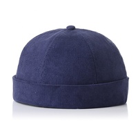Sombrero Docker de pana personalizado, con tu logotipo gorra de béisbol, sin visera