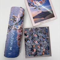Rompecabezas de Papel para Adultos OEM ODM de 500 Piezas, Patrón de Foto Personalizado, Ensamblaje de Alta Precisión, Impresión CMYK de 4 Colores, Caja de Regalo Personalizada