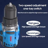 Toua DBLD180 21V perceuses sans balais machine électrique Perceuses automatiques outils de menuiserie
