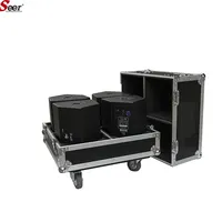 Flight case professionnel pour enceintes line array, en aluminium et contreplaqué, étanche, personnalisable OEM/ODM, origine Guangdong, garantie variée