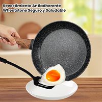 Ensembles de poêles en alliage d'aluminium les plus vendus avec couvercle en verre résistant à la chaleur, design moderne pour la cuisine à domicile