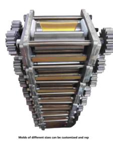 Mesin pembungkus suapan Manual otomatis <span class=keywords><strong>Mini</strong></span> meniru <span class=keywords><strong>Dumpling</strong></span>, mesin pembungkus Wrapper Wrapper, mesin pres adonan - Product Image 6