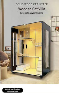 <span class=keywords><strong>Casa</strong></span> <span class=keywords><strong>para</strong></span> Gatos de Madera Ecológica, Tipo Villa, de Dos y Tres Pisos, <span class=keywords><strong>Precio</strong></span> al por Mayor, Gran <span class=keywords><strong>Casa</strong></span> <span class=keywords><strong>para</strong></span> Gatos, Castillo <span class=keywords><strong>para</strong></span> Mascotas - Product Image 3