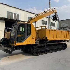 20ton Tải trọng kỹ thuật tất cả các địa hình DIESEL vận chuyển bánh xích Dumper loader LT200 - Product Image 6