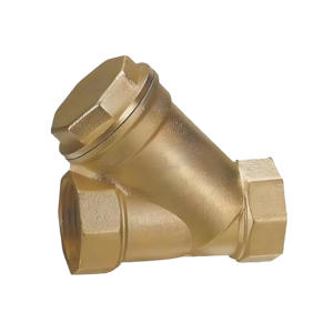 Filettature filtranti di tipo Y in ottone di alta qualità utilizzate per la pulizia e la manutenzione di sistemi di tubazioni
