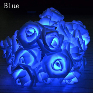 โคมไฟดอกกุหลาบ LED ประดับดอกไม้,ไฟเส้นแบบ Led ให้ความอบอุ่นสว่างดอกกุหลาบไฟสาย LED - Product Image 3