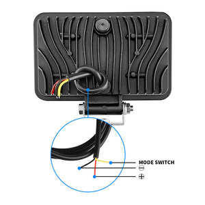 DXZ хорошего качества IP67 водонепроницаемый 3030 <span class=keywords><strong>48SMD</strong></span> со светодиодной подсветкой 7 дюймов Автомобильный Work Lights