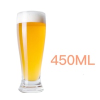 Verres à bière en cristal soufflé à la main en gros – Verres à bière classiques transparents de type Pint – Verres à bière personnalisés avec logo pour bars et fêtes