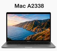Nouvel ordinateur portable professionnel M-a-c Book Pro 2020 M1 A2338 8 Go de RAM 512 Go de SSD 13 pouces 16:10 90 Hz Clavier anglais américain Double carte graphique