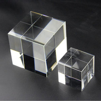 Cubo de Cristal Transparente K9, Bloque de Vidrio Óptico, Hecho a Mano, 60 mm, Grabado Láser, Logotipo Personalizado, Adorno de Mesa, Regalo, 1 Año de Garantía Posventa