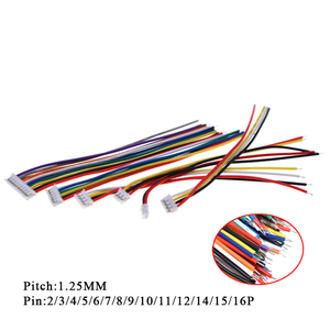 Kablo demeti JST 1.25 2/<span class=keywords><strong>3</strong></span>/4/5/6/7/8/9/10 Pin pitch 1.25mm bağlayıcı fiş tel kablo - Product Image 2