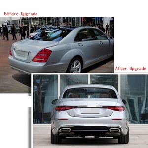 ชุดแต่งรถยนต์ W221 อัพเกรดเป็น W223 สไตล์ <span class=keywords><strong>Maybach</strong></span> ชุดแต่งรอบคัน กันชน ไฟหน้า ไฟท้าย บังโคลน ฝากระโปรง สำหรับ <span class=keywords><strong>Mercedes</strong></span> Benz ปี 06-13 - Product Image 4