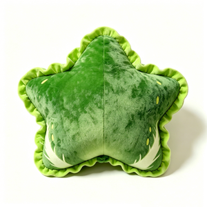 Peluche de calabaza con diseño de estrella de cinco puntas de terciopelo suave, personaje de calabaza redonda y gorda. - Product Image 3