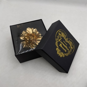 Nouveau design métal artisanat cadeau fleur fait à la main artificielle oeillet fleur tête broche pour la fête des mères - Product Image 2