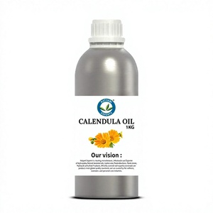Calendula officinalis วิธีแช่1กก. Calendula Carrier Oil-พร้อมด้วยน้ำมันหอมระเหยและการบำบัดเกรด-ส่งออกจำนวนมากอินเดีย - Product Image 1
